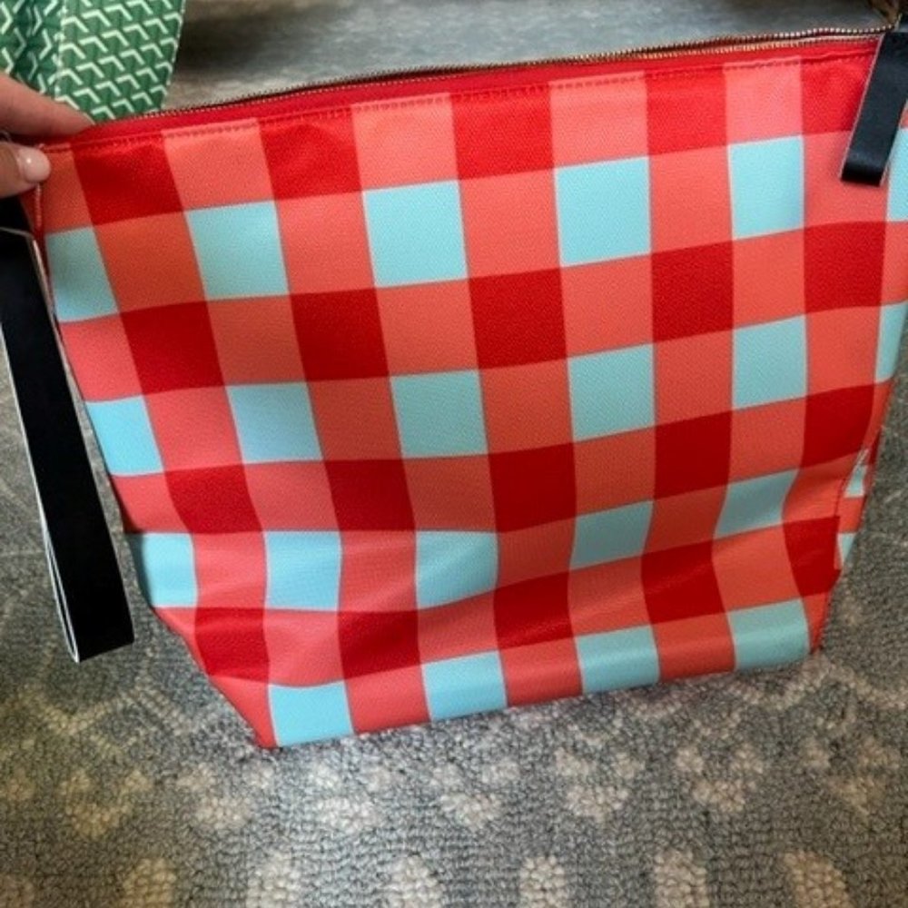 Diane von Furstenburg Nylon Bag in Red and Blue